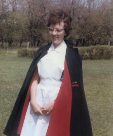 Merrilyn graduating from Nursing