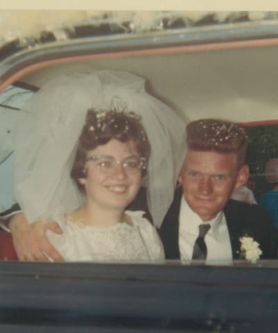 Newlyweds Merrilyn and Marvin (1967)